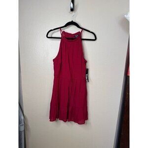 NWT-Trixxi Women's Red Dress size x-Large sleeveless pull‎ on polyester